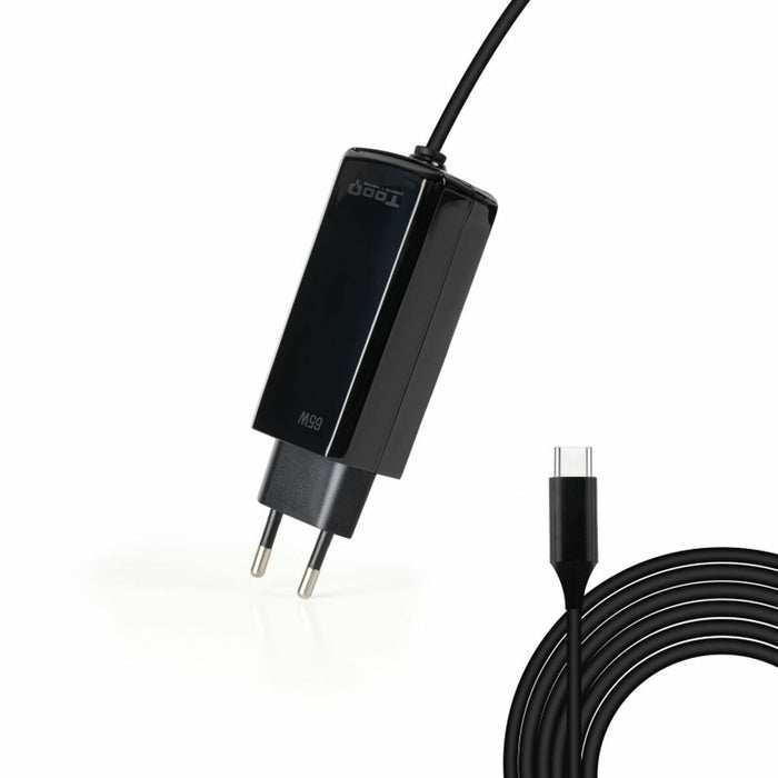 Зарядно за лаптоп TooQ TQLC-USBCGAN65PD-C 65 W