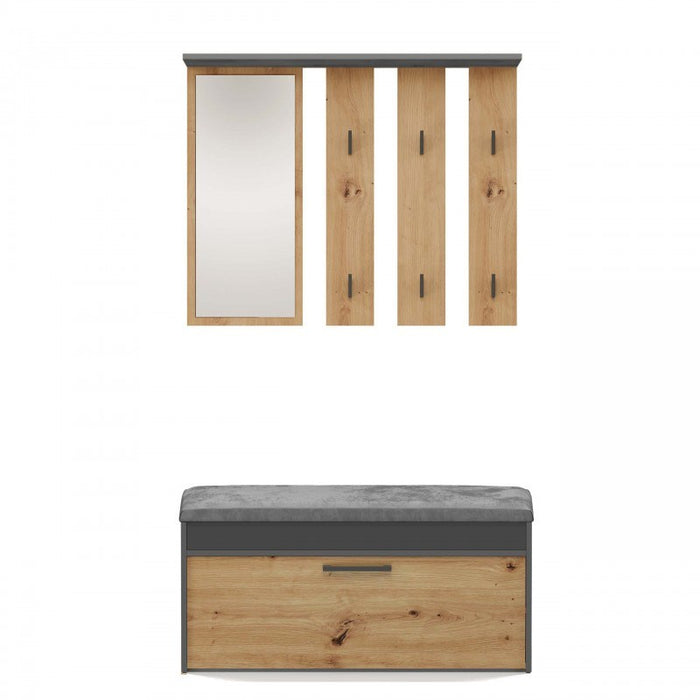 Шкаф за антре Topeshop GAR PARMA ANT/ART