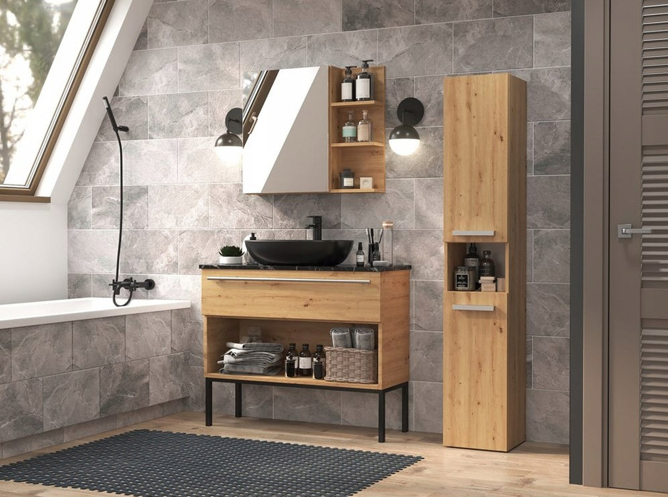 КОЛОНА ЗА БАНЯ NEL III, ЦВЯТ ARTISAN OAK