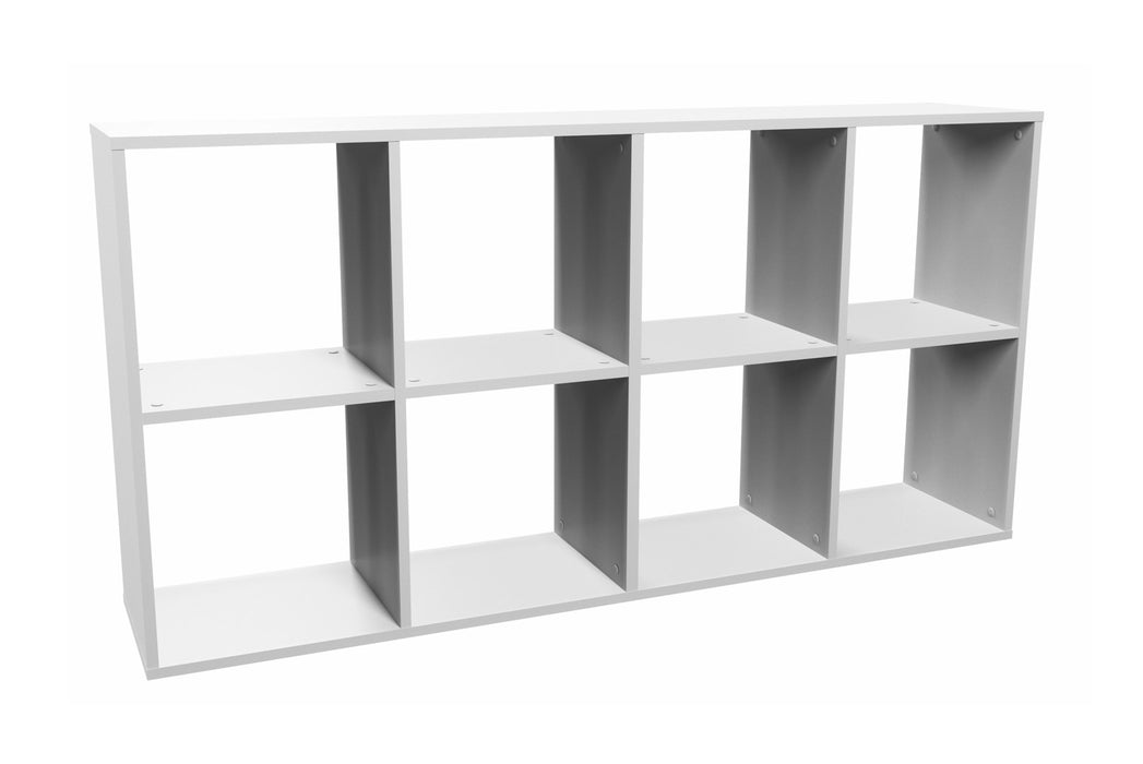 Topeshop MALAX 2X4 BIEL библиотека за хол