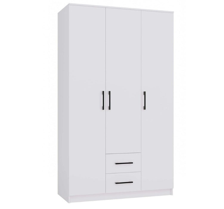 Гардероб ROMANA 120x205 Бял без огледало