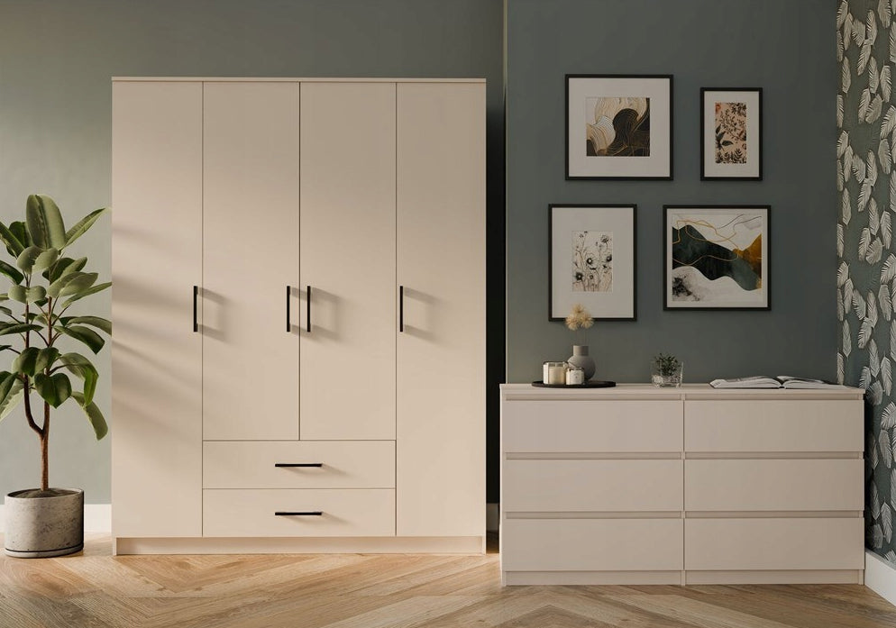 Гардероб ROMANA 160x205 Кашмир без огледало