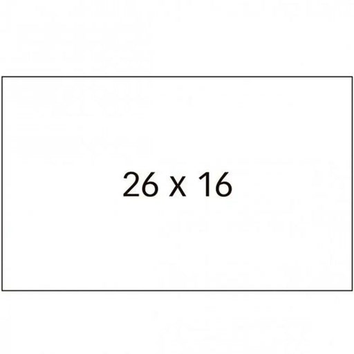Топ етикети Apli Бял 26 x 16 mm 6 Части (30 броя)