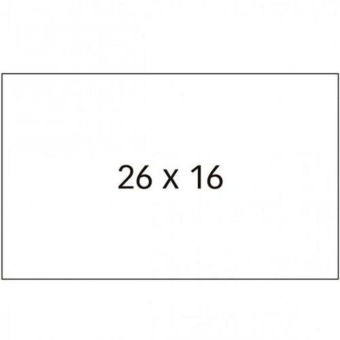Топ етикети Apli Бял 26 x 16 mm 6 Части (30 броя)
