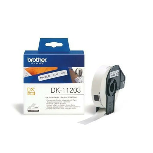 Топ етикети Brother DK-11203 17 x 87 mm (3 броя)