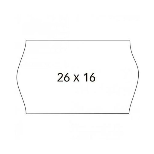 Топ етикети Бял 26 x 16 cm (36 броя)