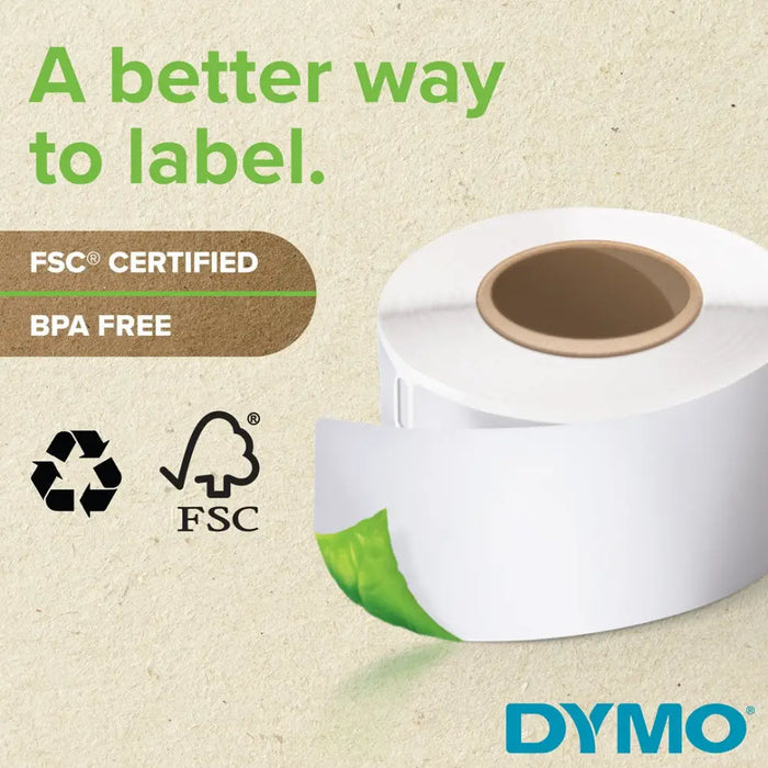 Топ етикети Dymo S0722560 Бял