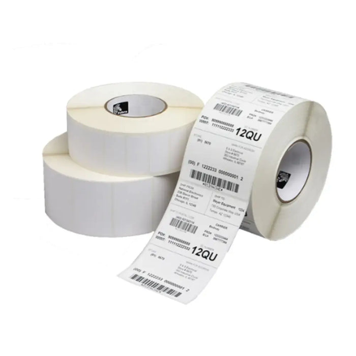 Топ етикети Zebra 87604 102 x 102 mm Бял