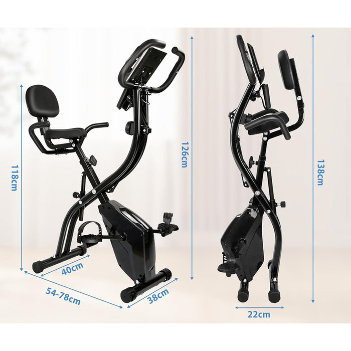 Велоeргометър TOP SPORT TS 2220 X BIKE МАХОВИК 6 КГ, СИСТЕМА МАГНИТНА