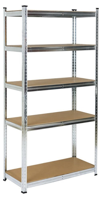 Метален поцинкован стелаж Top Strong - MDF, 5 х 175 kg, 180 х 90 х 40 cm