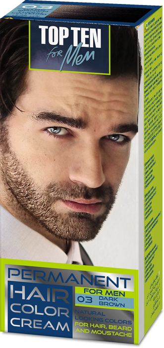 Боя за коса For Men Nr.03 Dark Brown, 1 бр