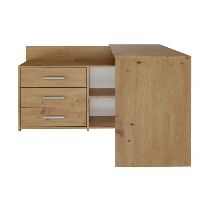 Topeshop DANY ARTISAN KPL компютърно бюро цвят дъб