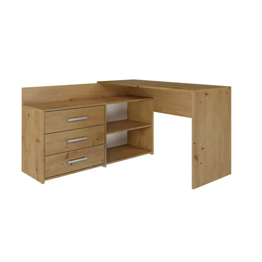 Topeshop DANY ARTISAN KPL компютърно бюро цвят дъб