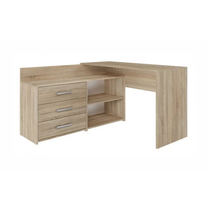 Topeshop DANY SONOMA KPL Бюро за компютър Цвят дъб