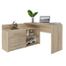 Topeshop DANY SONOMA KPL Бюро за компютър Цвят дъб