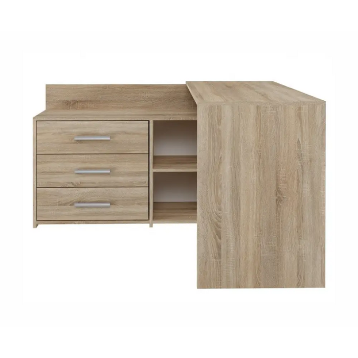Topeshop DANY SONOMA KPL Бюро за компютър Цвят дъб