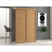 Topeshop IGA 120 ART C KPL гардероб/килер за спалня 7 рафта