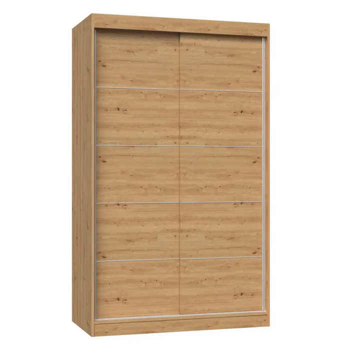 Topeshop IGA 120 ART C KPL гардероб/килер за спалня 7 рафта