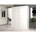 Topeshop IGA 160 BIEL C KPL гардероб/килер за спалня 7