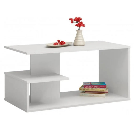 Topeshop ŁAWA DALLAS BIEL масичка за кафе/странична/крайна