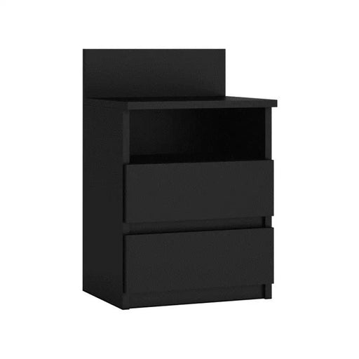 Topeshop M1 CZARNA MAT нощно шкафче/нощно шкафче 2