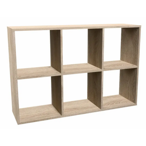 Topeshop MALAX 2X3 SONOMA библиотека за хол