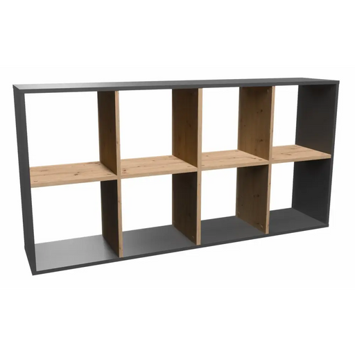 Topeshop MALAX 2X4 ANT/ART библиотека за хол