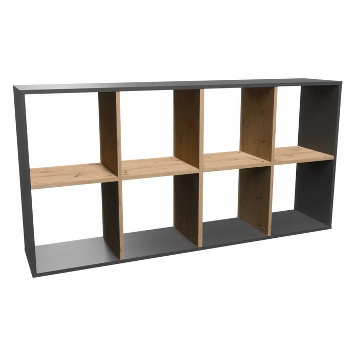 Topeshop MALAX 2X4 ANT/ART библиотека за хол