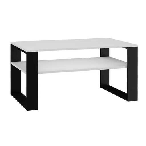 Topeshop MODERN 1P WHITE BLACK кафе/странична/крайна маса