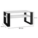 Topeshop MODERN 1P WHITE BLACK кафе/странична/крайна маса