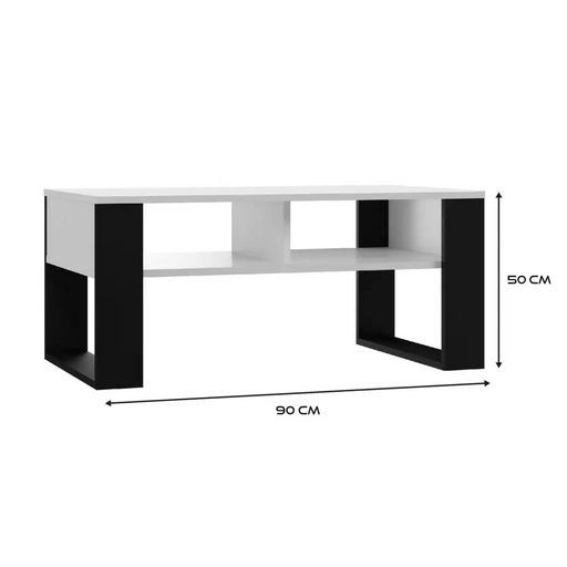 Topeshop MODERN 2P BIEL CZ кафе/странична/крайна маса Холна