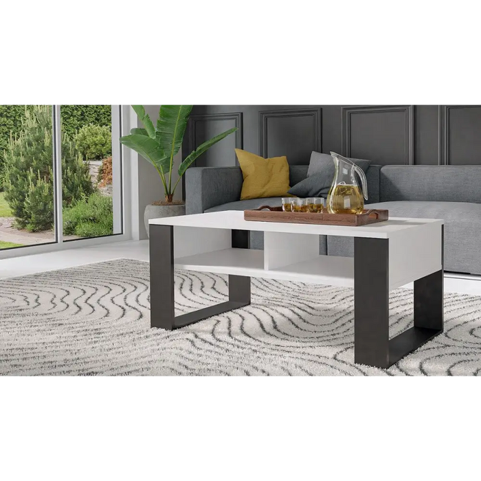 Topeshop MODERN 2P BIEL CZ кафе/странична/крайна маса Холна