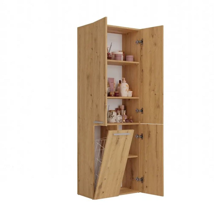 Topeshop NEL 1K DD ART KPL шкаф за баня дъб