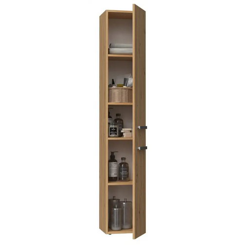 Topeshop NEL II ARTISAN шкаф за баня дъб
