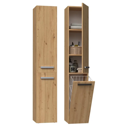 Topeshop NEL IV ARTISAN шкаф за баня дъб