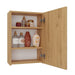 Topeshop POLA 1DL ARTISAN шкаф за баня дъб
