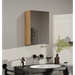 Topeshop POLA 1DL ARTISAN шкаф за баня дъб