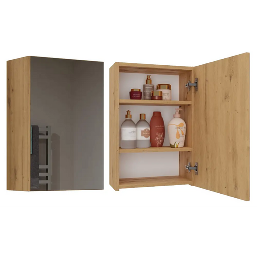 Topeshop POLA 1DL ARTISAN шкаф за баня дъб