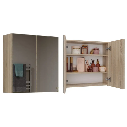 Topeshop POLA 2DL SONOMA шкаф за баня дъб дърво