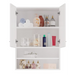 Topeshop POLA MINI DK BPOŁ шкаф за баня Бял