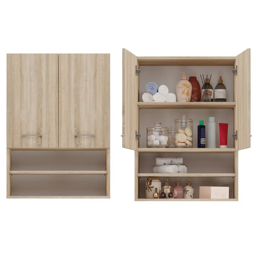 Topeshop POLA MINI DK SONOMA шкаф за баня Дъб