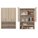 Topeshop POLA MINI DK SONOMA шкаф за баня Дъб
