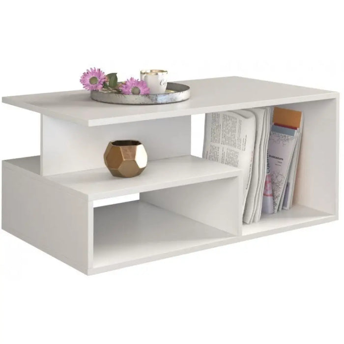 Topeshop PRIMA BIEL масичка за кафе/странична/крайна