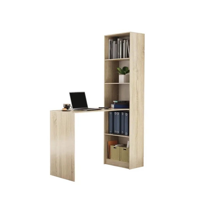 Topeshop R50 SON Z BIURKIEM бюро за компютър Цвят дъб