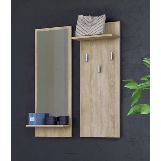 Topeshop RIVA WIESZAK SONOMA закачалка за дрехи Дъб