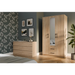 Topeshop ROMANA 120 SON L гардероб/килер за спалня 6 рафта