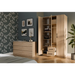 Topeshop ROMANA 120 SON L гардероб/килер за спалня 6 рафта