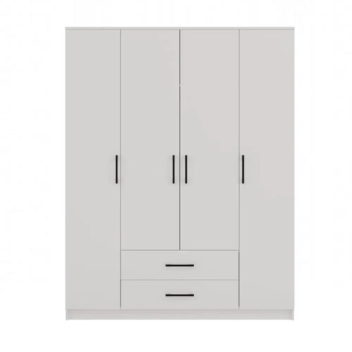 Topeshop ROMANA 160 BIEL KPLB гардероб/килер за спалня 11