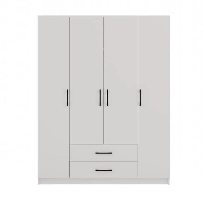Topeshop ROMANA 160 BIEL KPLB гардероб/килер за спалня 11