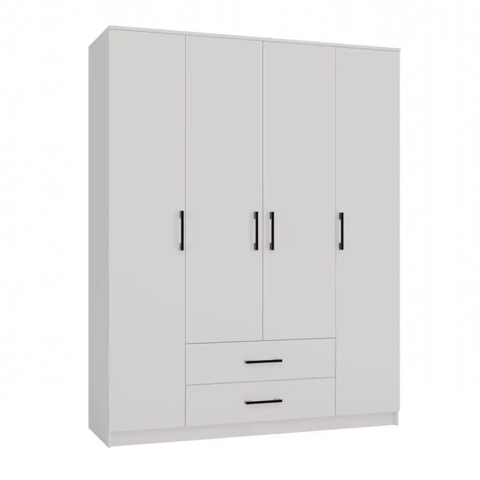 Topeshop ROMANA 160 BIEL KPLB гардероб/килер за спалня 11